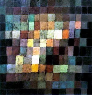 Ancient Sound Oil painting by Paul Klee