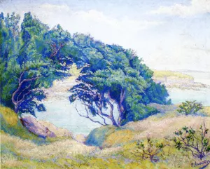 By the Sea, Brittany Oil painting by Paul Ranson