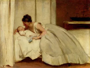 Letter from Daddy' by Philip Hermogenes Calderon Oil Painting