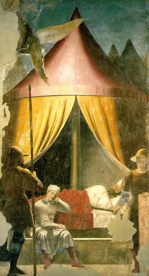 Constantine's Dream by Piero Della Francesca Oil Painting