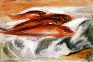 Fish by Pierre-Auguste Renoir Oil Painting