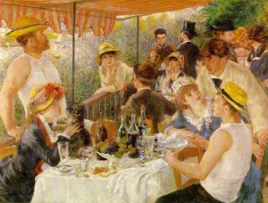Luncheon of the Boating Party Oil painting by Pierre-Auguste Renoir