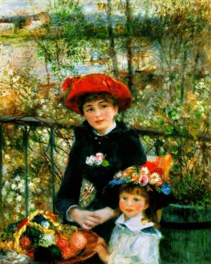 On the Terrace by Pierre-Auguste Renoir Oil Painting