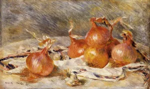 Onions by Pierre-Auguste Renoir Oil Painting