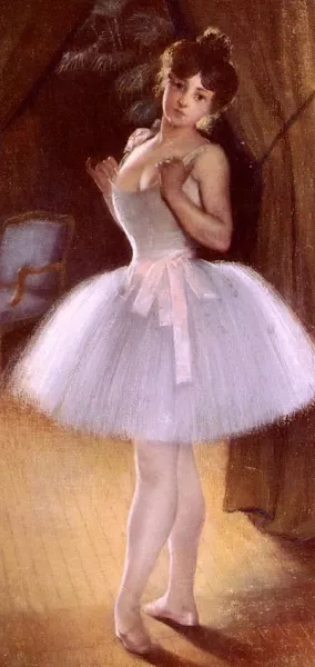Danseuse by Pierre Carrier-Belleuse Oil Painting