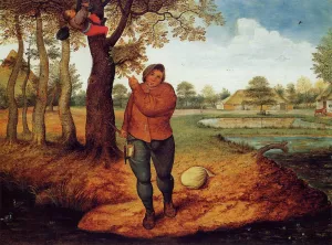 The Beater by Pieter Bruegel The Younger Oil Painting