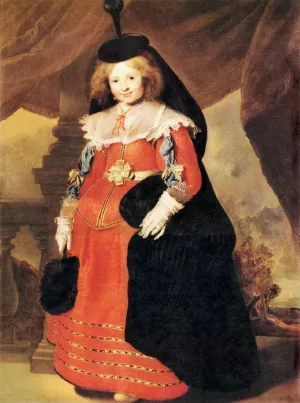 Emerentia van Beresteyn by Pieter Claesz Soutman Oil Painting