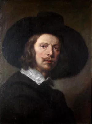 Portrait of a Man by Pieter Franchoys Oil Painting
