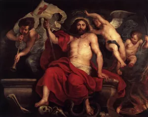 Christ Triumphant over Sin and Death by Peter Paul Rubens Oil Painting