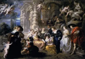 Garden of Love by Peter Paul Rubens Oil Painting