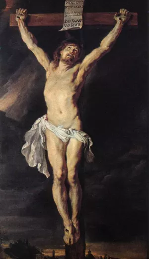 The Crucified Christ by Peter Paul Rubens Oil Painting