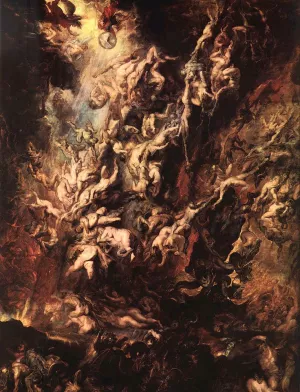 The Fall of the Damned by Peter Paul Rubens Oil Painting