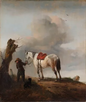 The Grey by Pieter Wouwerman Oil Painting
