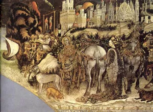 Saint George and the Princess of Trebizond by Pisanello Oil Painting