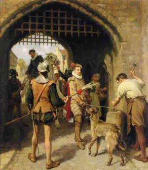 The City Gate by Ralph Hedley Oil Painting