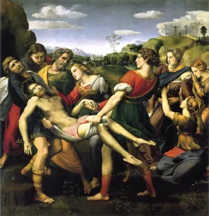 The Entombment by Raphael Oil Painting