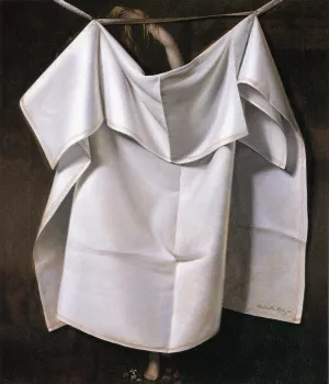 Venus Rising from the Sea - A Deception also known as After the Bath by Raphaelle Peale Oil Painting