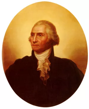 Portrait Of George Washington by Rembrandt Peale Oil Painting