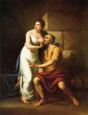 The Roman Daughter by Rembrandt Peale Oil Painting