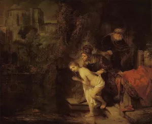 Susanna in the Bath by Rembrandt Van Rijn Oil Painting