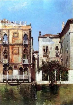 La Ca d'Oro, Venice by Robert Frederick Blum Oil Painting