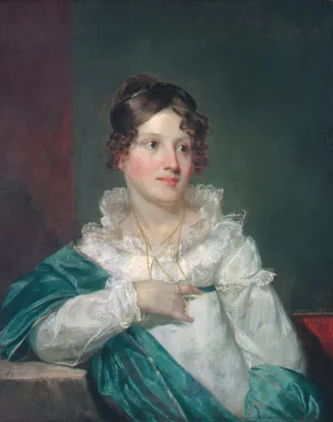 Mrs. Daniel DeSaussure Bacot by Samuel Finley Breese Morse Oil Painting