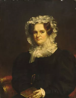 Mrs. Edward Kellogg by Samuel Lovett Waldo Oil Painting