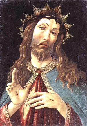 Christ Crowned with Thorns by Sandro Botticelli Oil Painting
