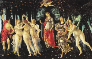 La Primavera by Sandro Botticelli Oil Painting
