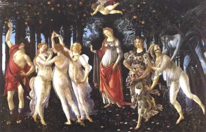 Primavera Oil painting by Sandro Botticelli