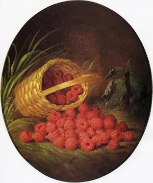 Basket of Berries by Sarah Miriam Peale Oil Painting