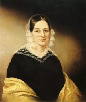 Mrs. William Crane by Sarah Miriam Peale Oil Painting