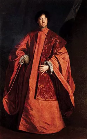 Portrait of the Procurator Girolamo Querini by Sebastiano Bombelli Oil Painting