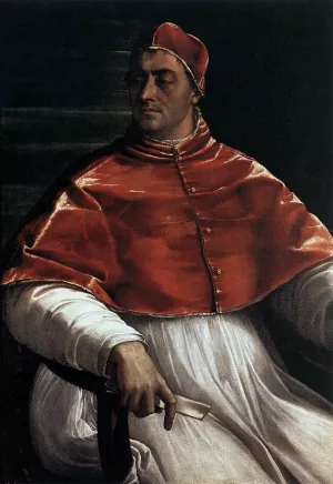 Pope Clement VII by Sebastiano Del Piombo Oil Painting
