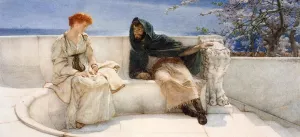 A Declaration by Sir Lawrence Alma-Tadema Oil Painting