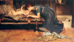 An Earthly Paradise by Sir Lawrence Alma-Tadema Oil Painting