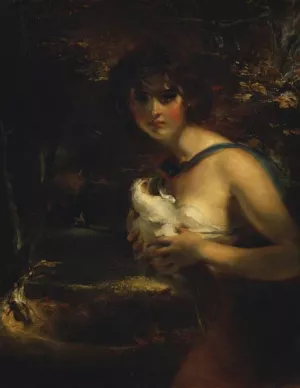 A Gypsy Girl Oil painting by Sir Thomas Lawrence