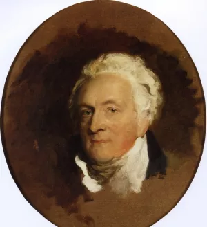 Portrait of Henry Bathurst, 3rd Earl Bathurst 1762 - 1834 by Sir Thomas Lawrence Oil Painting