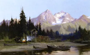 A Northern Frontier by Sydney Laurence Oil Painting