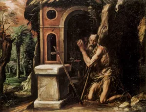 St Onofrio by Tanzio Da Varallo Oil Painting
