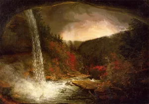 Kaaterskill Falls Oil painting by Thomas Cole