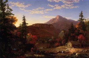 The Hunter's Return by Thomas Cole Oil Painting