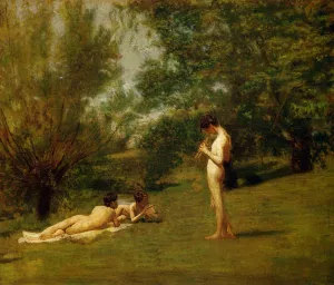 Arcadia by Thomas Eakins Oil Painting