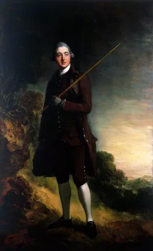 Abel Moysey by Thomas Gainsborough Oil Painting