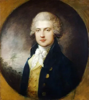 Augustus Hervey by Thomas Gainsborough Oil Painting