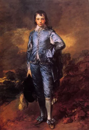 The Blue Boy Jonathan Buttall by Thomas Gainsborough Oil Painting
