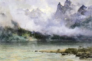 Alaska Scene Near Juneau by Thomas Hill Oil Painting