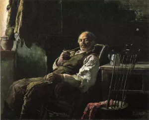 Taking His Ease by Thomas Hovenden Oil Painting