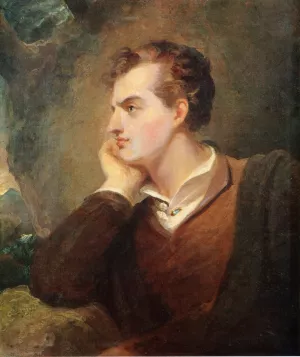 Lord Byron by Thomas Sully Oil Painting