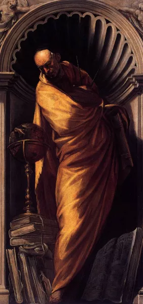 A Philosopher Oil painting by Tintoretto